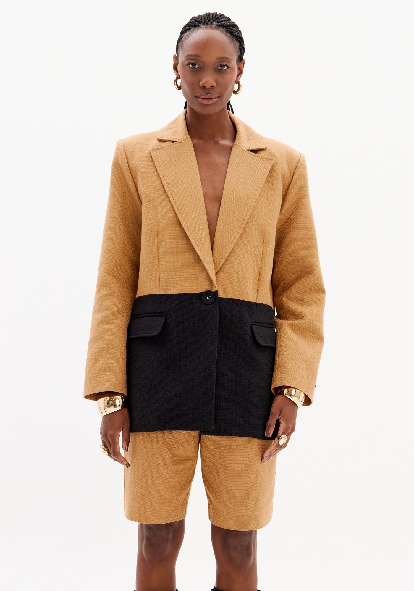 Blazer Oversized Bicolor