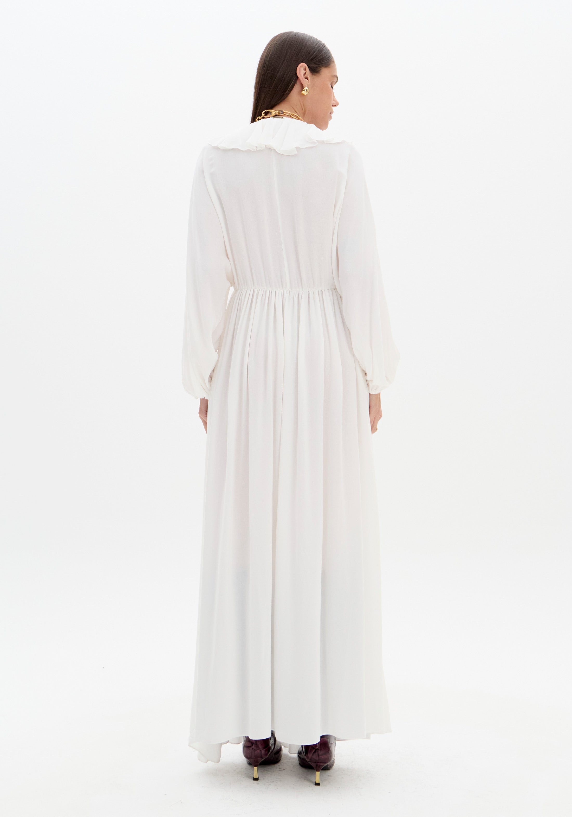 Vestido Super Midi Branco