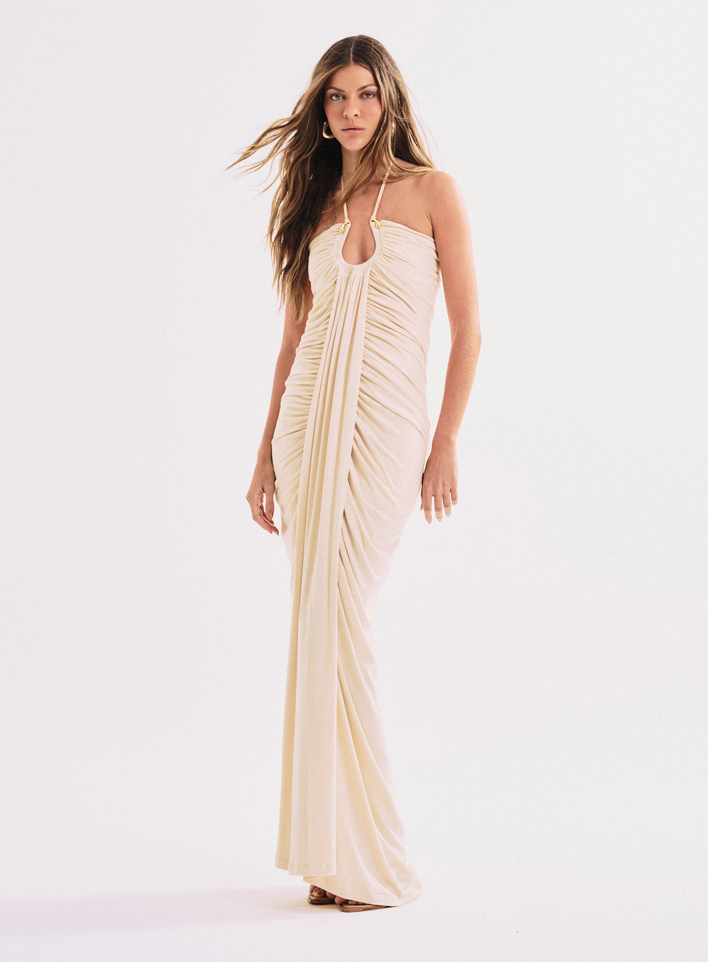 Vestido Bege Gipsy