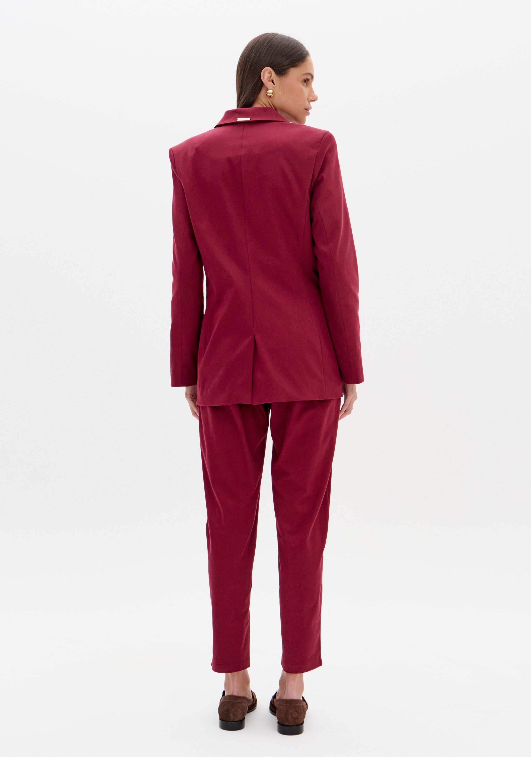 Blazer Slim Manga Longa