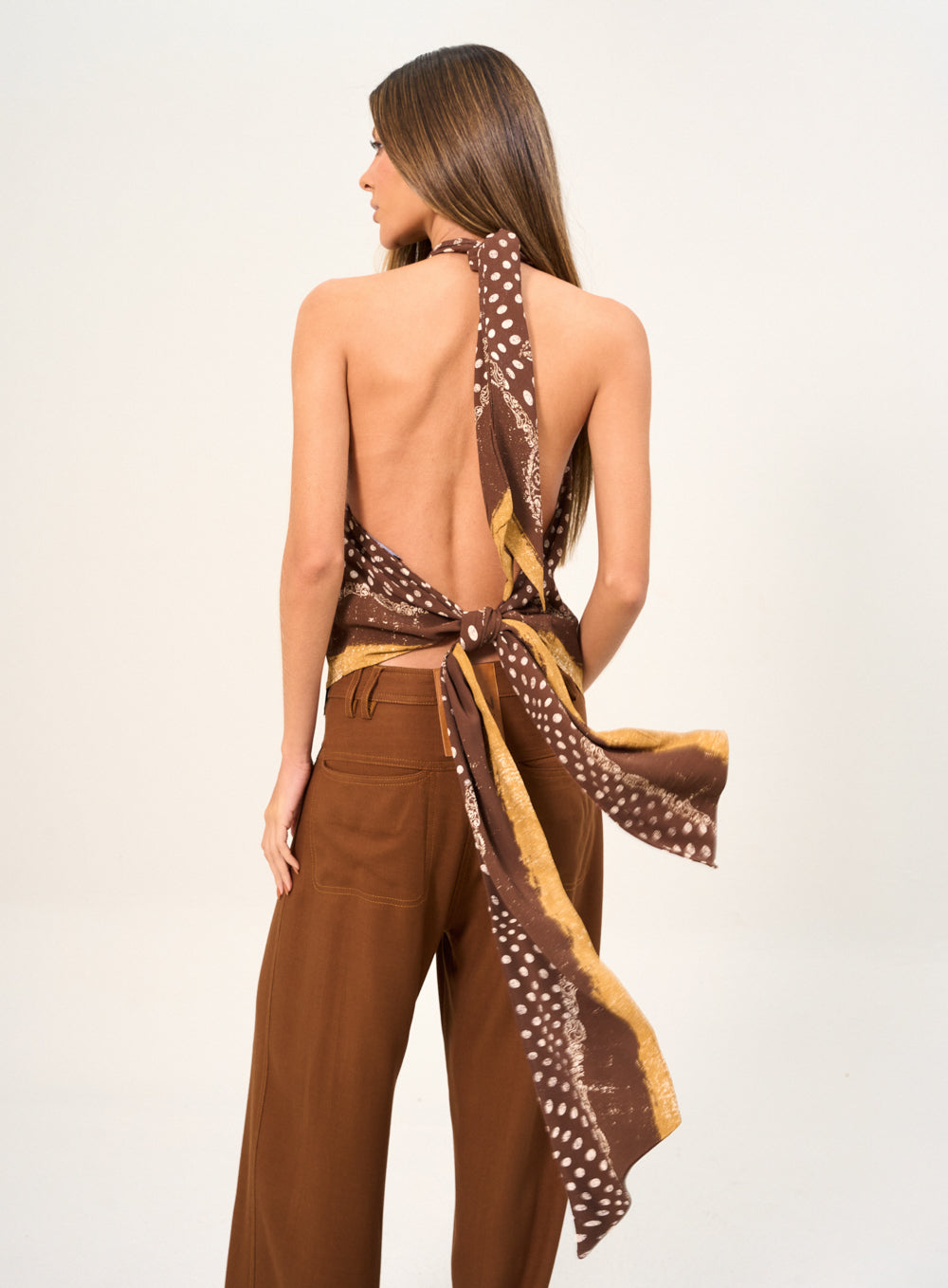 Blusa Estampada Desert Spiral