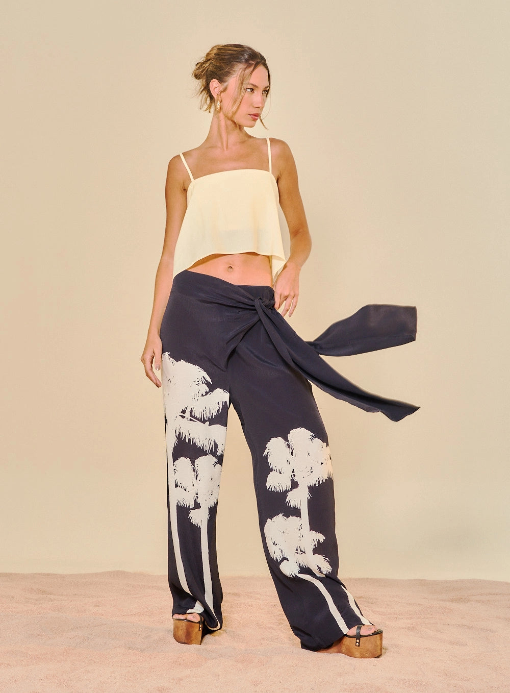 Calça Estampada Black Coconut