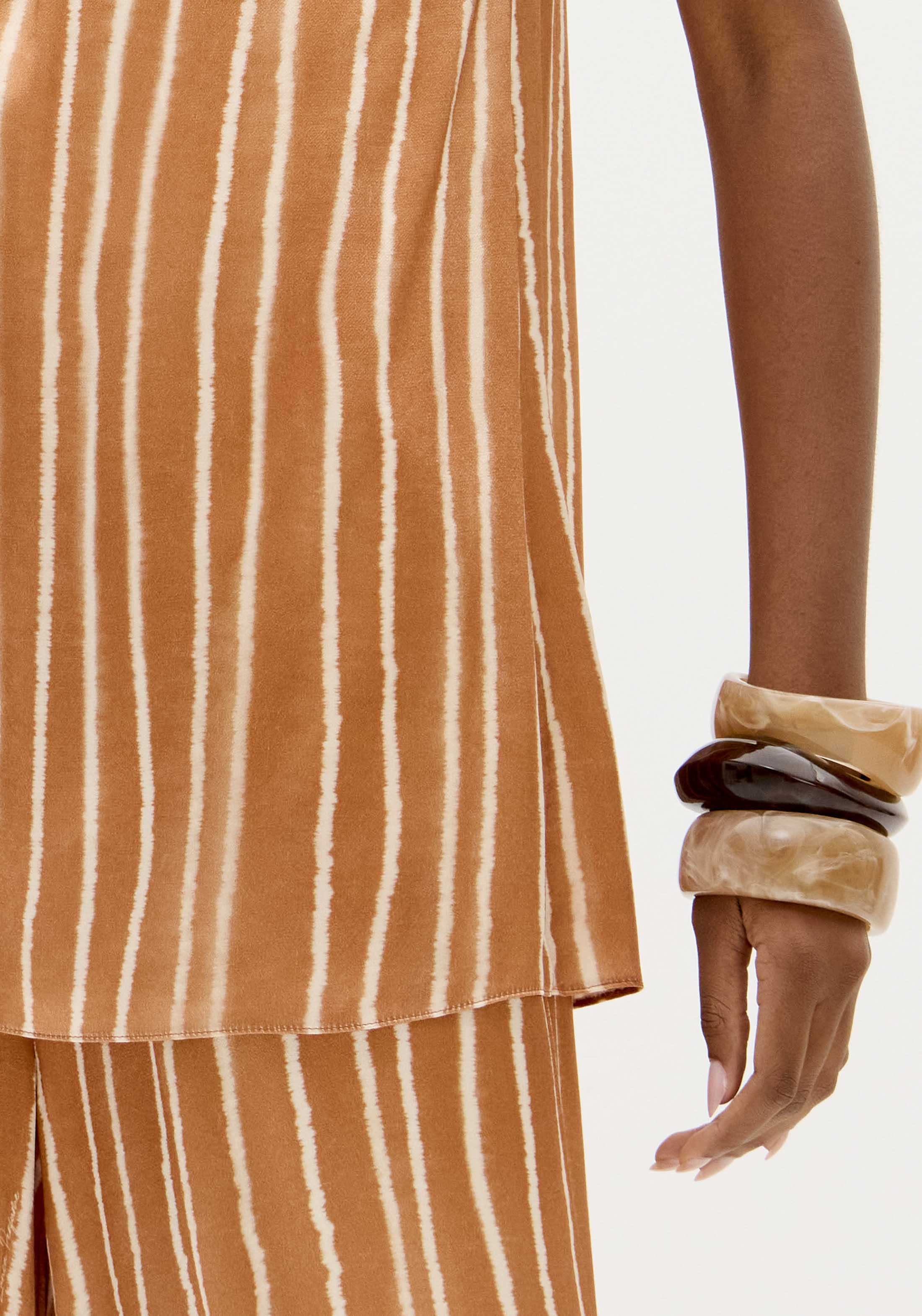 Blusa Alongada Estampada