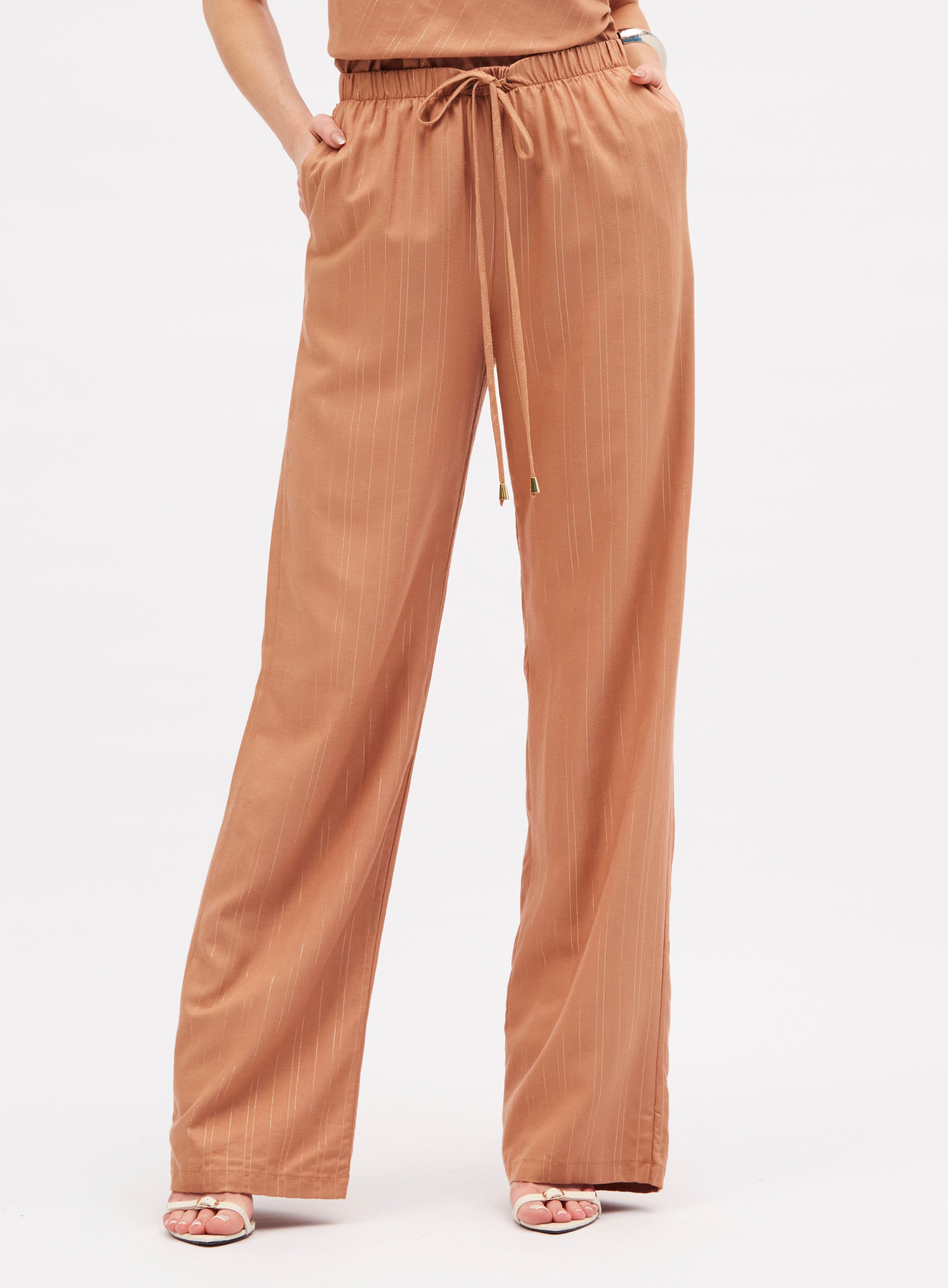 Calça Bege/Dourado