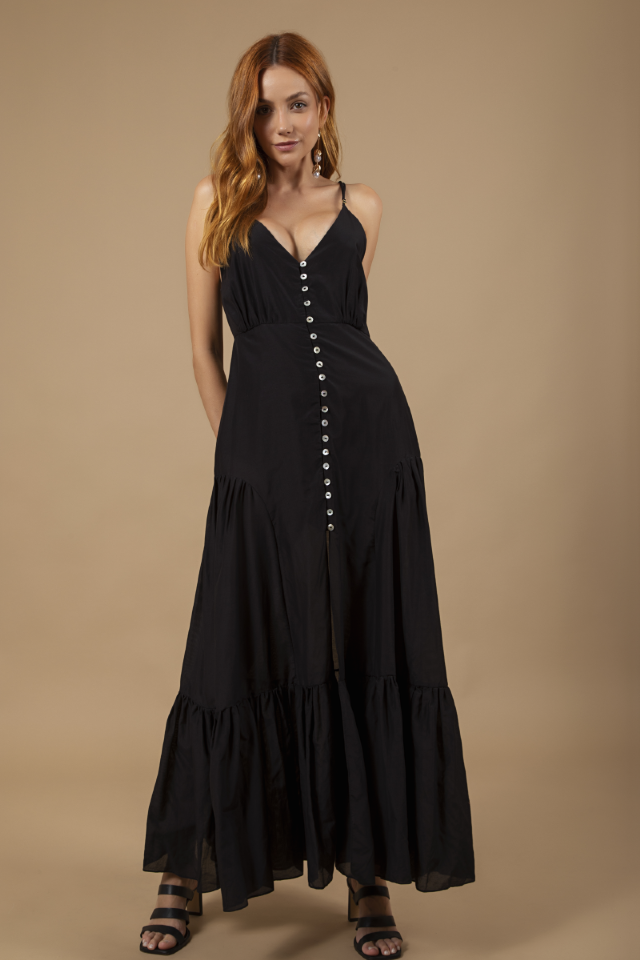 Vestido Giana Preto