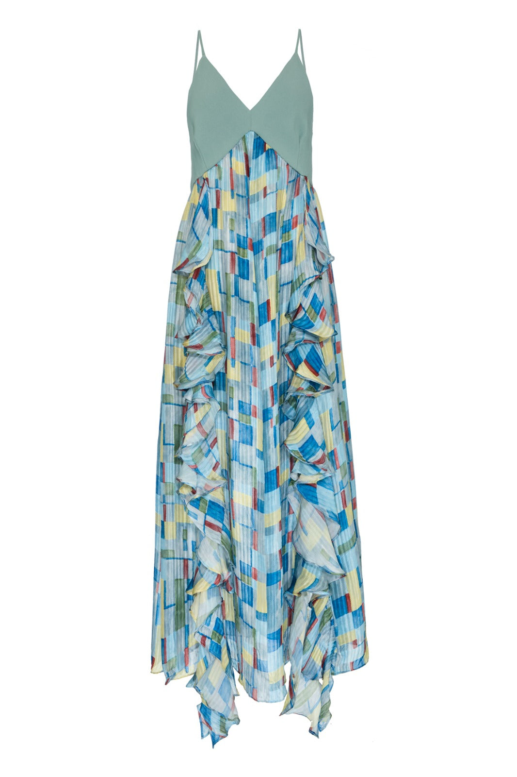 Vestido Espirais Estampa